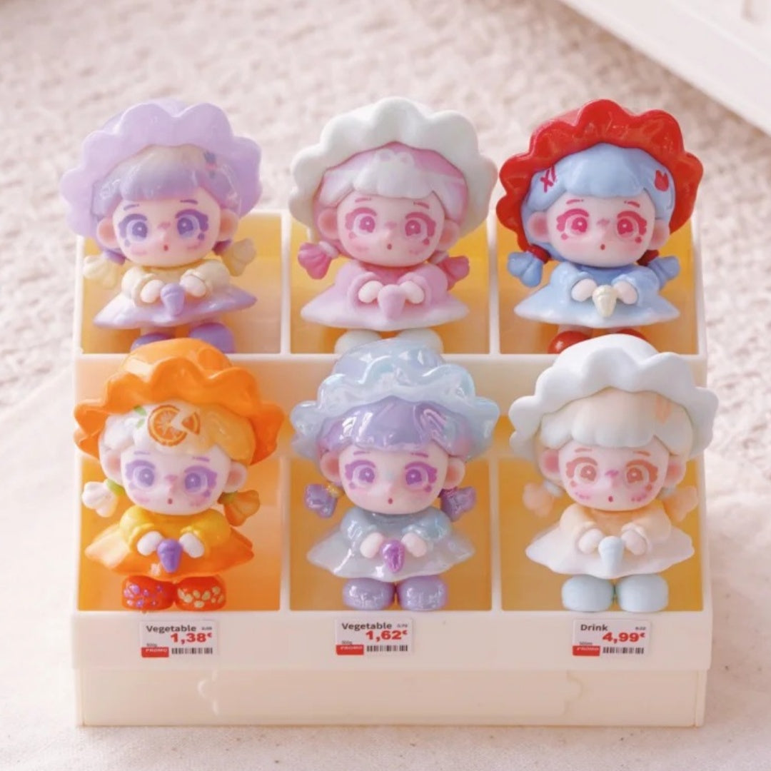 P-Peach Cute Funland - Kosbling Doll Series -Beads Doll