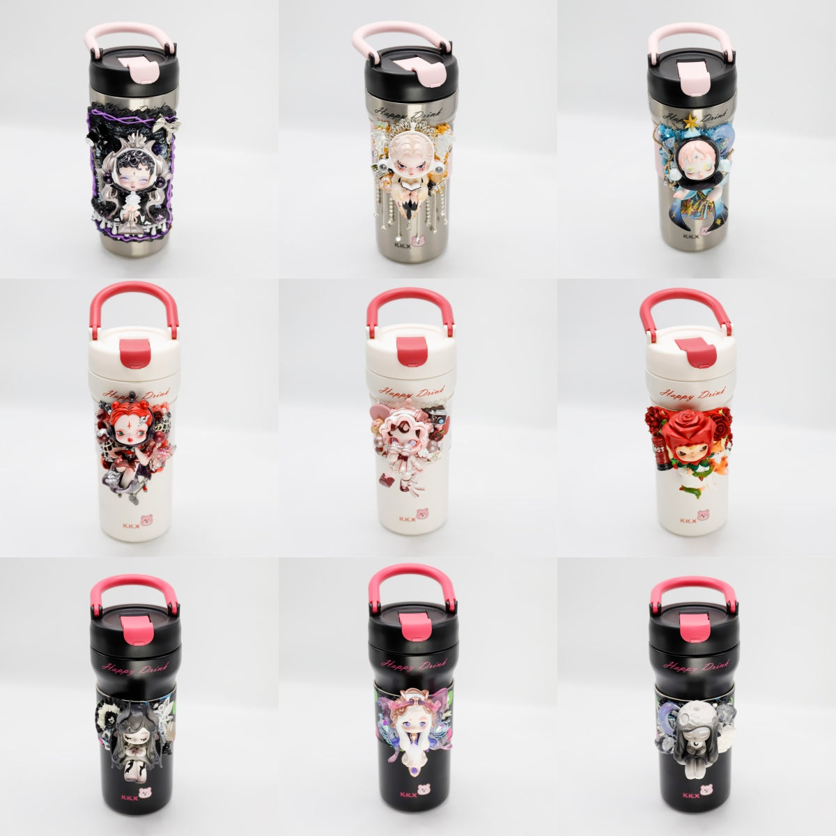 Kosbling Handmade Cream Glue Doll Cup