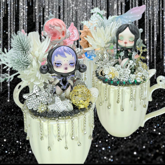 Kosbling Handmade Cream Glue Doll Mug/Ice Cream Bowl - Kosbling Doll DIY
