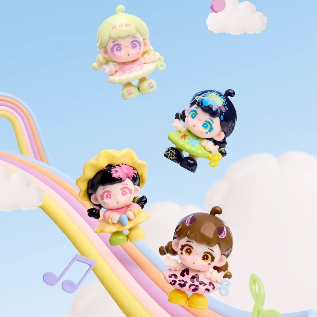 P-Peach Cute Funland - Kosbling Doll Series -Beads Doll