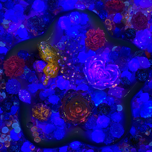 Butterfly Serenade - Nail Charm + Rose Mix - glow(Miki)-FC1