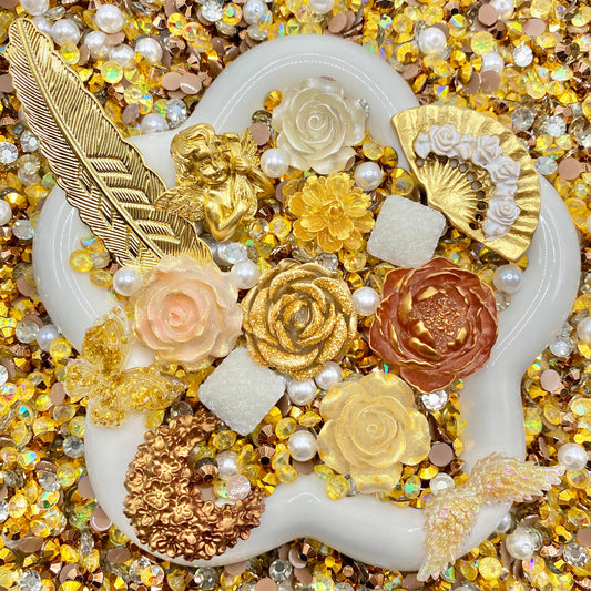Golden Glamor - Rose Bouquet Mix - glow