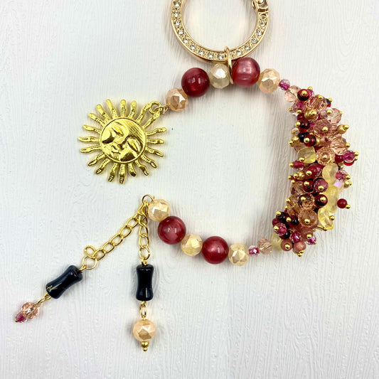 Toasty Scarlet Seed Beads Mix for Jewelry Making (Miki)-BD