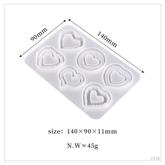 DIY Loving - Heart Resin mould