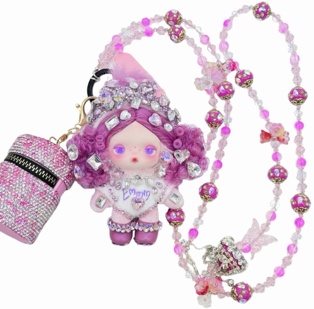 【20% OFF ONLY】- KB03 - Diamond Glitter Rhinestone Soft Vinyl Doll Diy - Kosbling Handmade Blind Bag 1