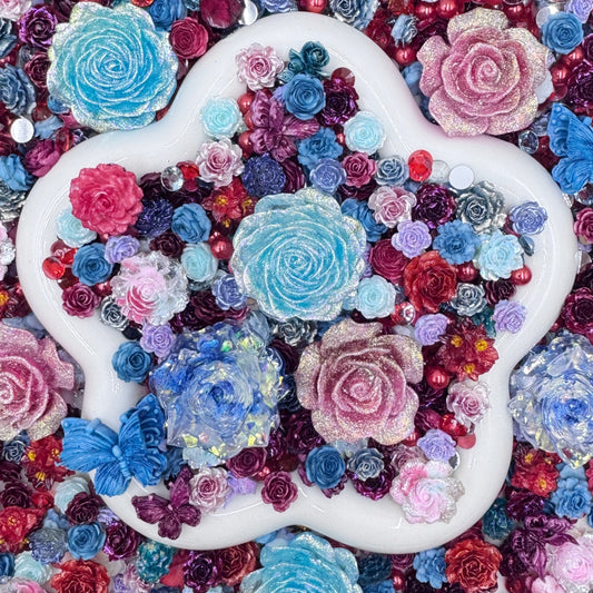 【Buy One Get Equal Volume for Free】- DK03B - Nail Charm+ Rose Mix-glow(Miki)- FC1 1