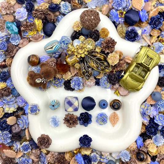 【Buy One Get One Equal Volume For Free】- DK04A - Nail & Beads Mix-glow(miki)- NailC 2