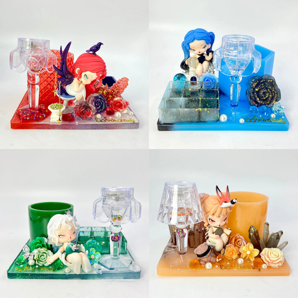 Kosbling Handmade Resin Doll Jewelry & Makeup Stand - Kosbling Doll DIY