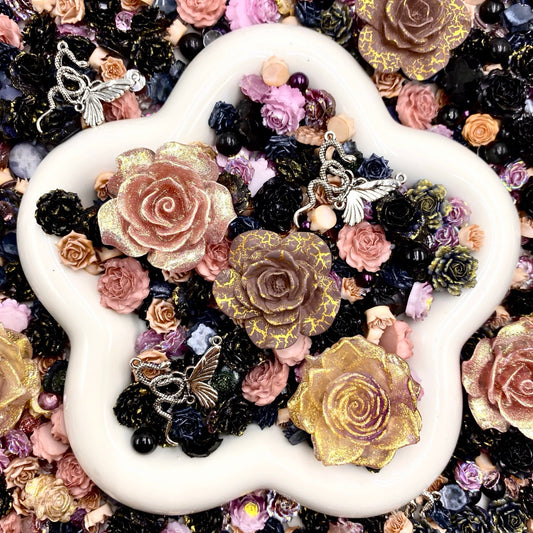 【Buy One Get Equal Volume for Free】- DK03B - Nail Charm+ Rose Mix-glow(Miki)- FC1 1