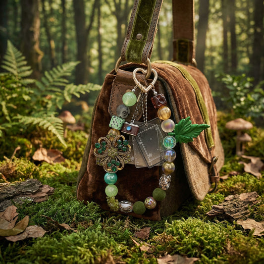 【Buy One Get One Equal Volume For Free】Mossy Trail - Beads Mix For Keychains(Miki)-BD