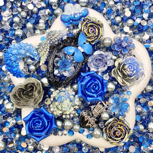 Sapphire Storm Queen- Rose Bouquet Mix - glow