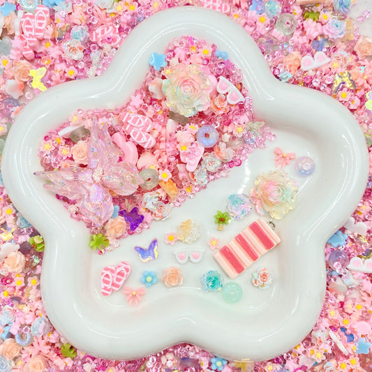 Pink Sand Paradise - Nail Charm Mix glow(miki)- NailC