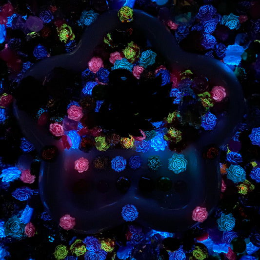 Neon Petals - Nail & Beads Mix-glow(miki)- NailC