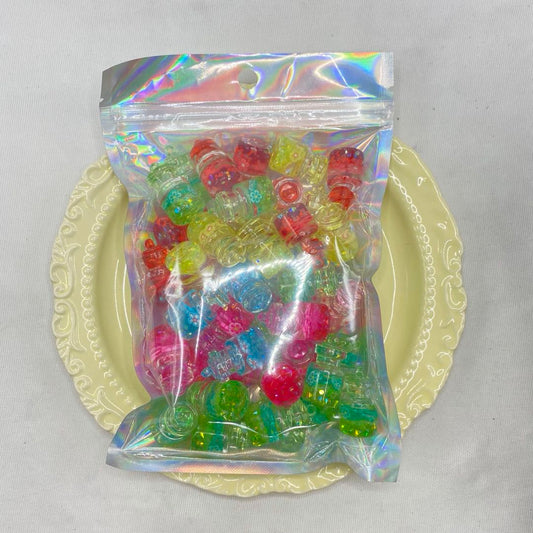 【Buy One Get Equal Volume for Free】Taste the Rainbow-Charms Pendents for DIY (Miki)-supermix-C1037