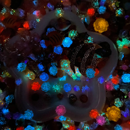 Coral Paradise - Nail & Beads Mix-glow(miki)- NailC