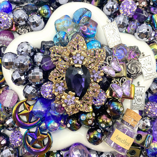 【Buy One Get One Equal Volume For Free】Tarot Beads Mix For Keychains(Miki)-BD
