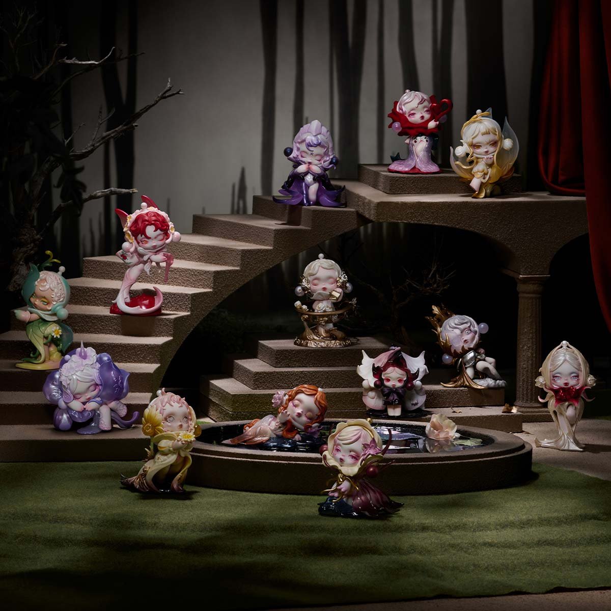 Skullpanda - Doll - Petals In Four Acts Series - Kosbling Doll Series