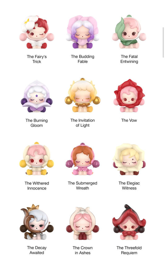 Skullpanda -Doll Bean - Petals In Four Acts Series - Kosbling Doll Series