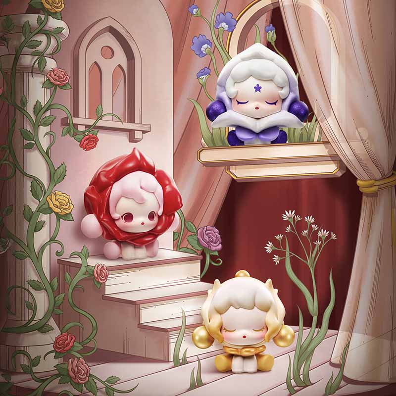 Skullpanda -Doll Bean - Petals In Four Acts Series - Kosbling Doll Series