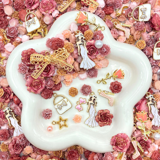 Pretty Woman -Nail Charm+Metal Mix-glow(Miki) - Nail-NC