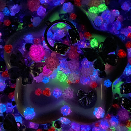 Lilac Bliss - Nail Charm Mix glow(miki)- NailC