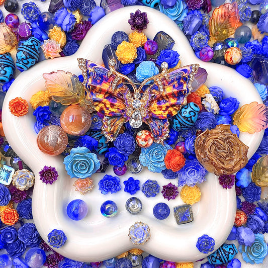 Heirloom Burst - Nail & Beads Mix-glow(miki)- NailC