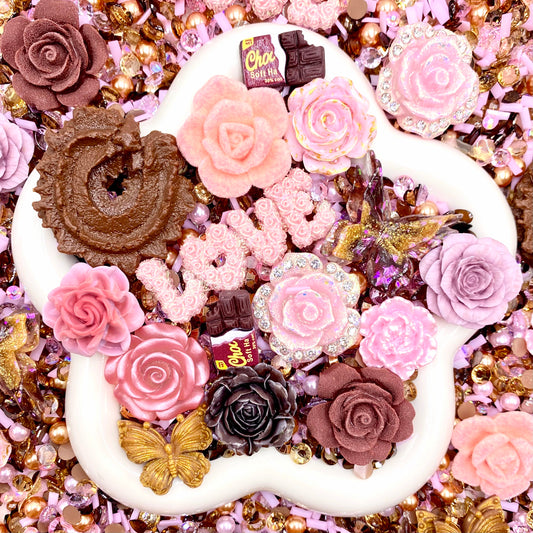 Dipped In Chocolate - Rose Bouquet Mix - glow