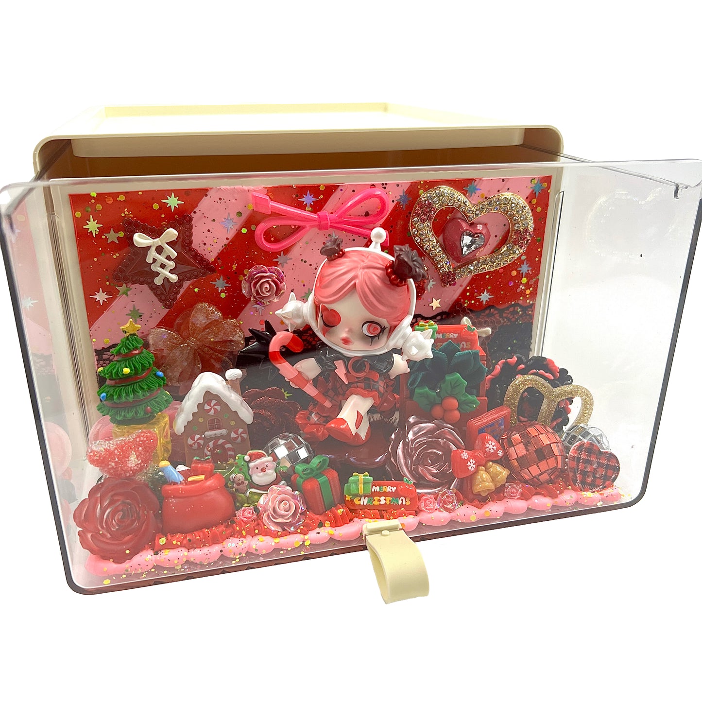 Doll Storage Drawer - Skullpanda Tell Me What You Want Series - Cream Glue