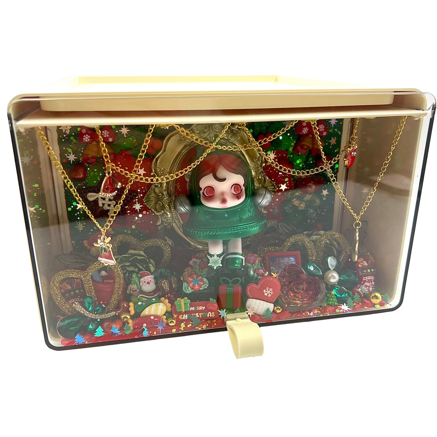 Doll Storage Drawer - Skullpanda Tell Me What You Want Series - Cream Glue