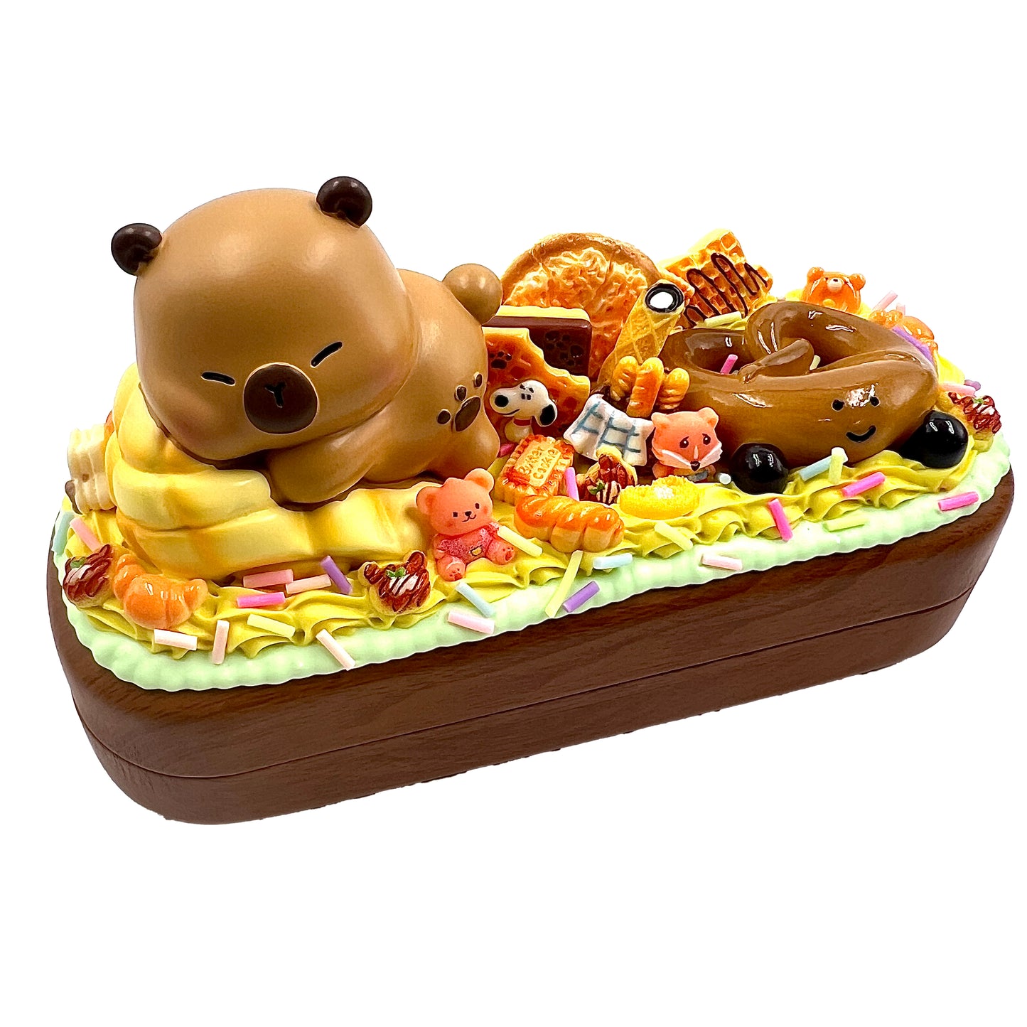 Glass Case - Kosbling Handmade - Cream Glue