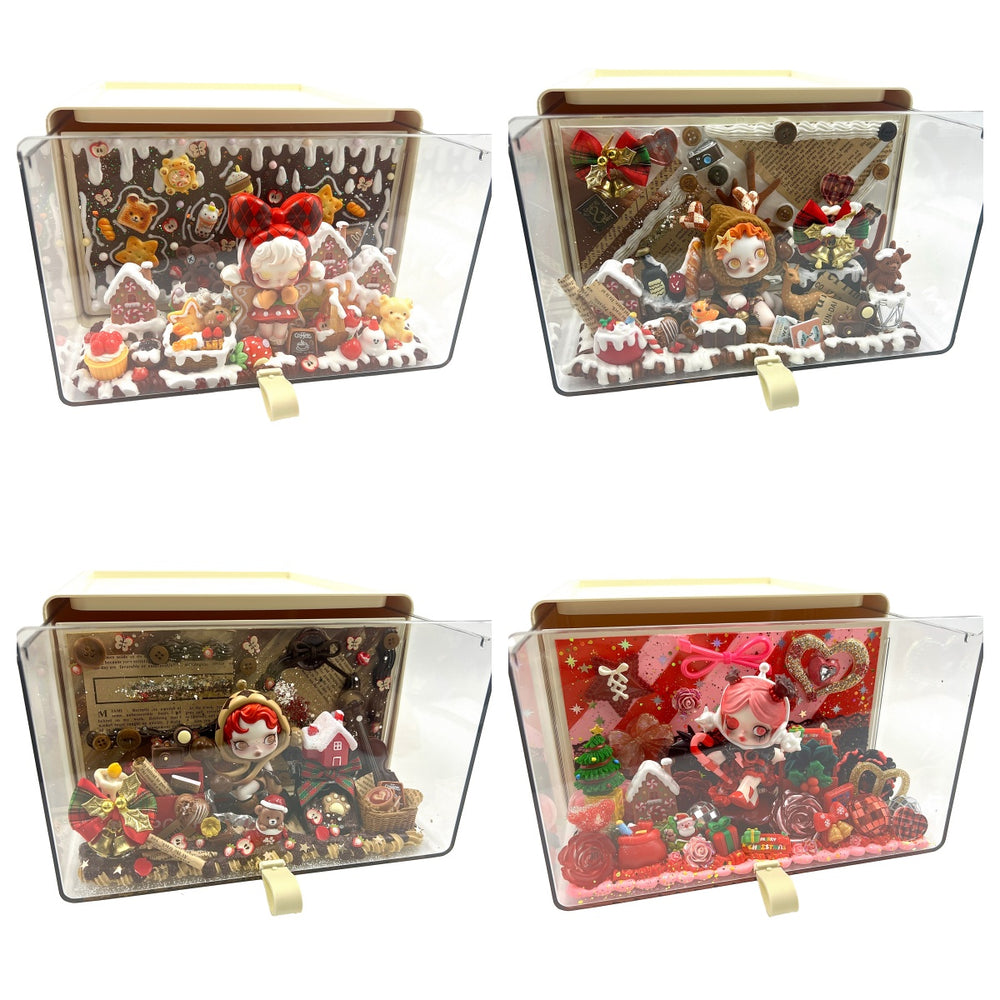 Doll Storage Drawer - Skullpanda Tell Me What You Want Series - Cream Glue