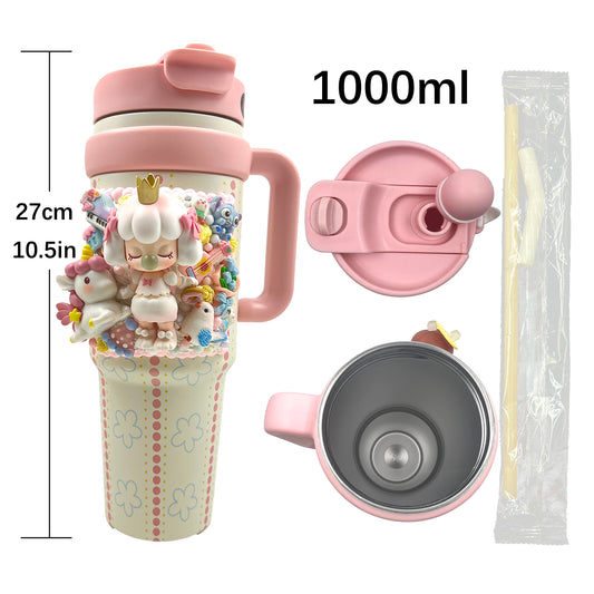 Handmade Doll Cup - Nanci Tea Time - Cream Glue