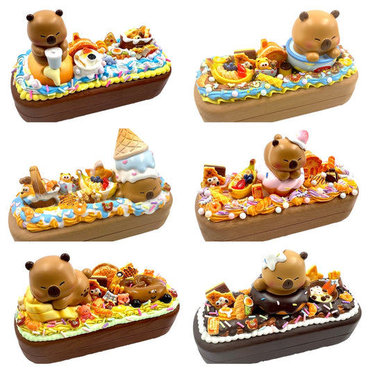 Glass Case - Kosbling Handmade - Cream Glue