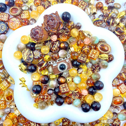 Vintage Brew Beads mix for Bracelet(Miki)-BD