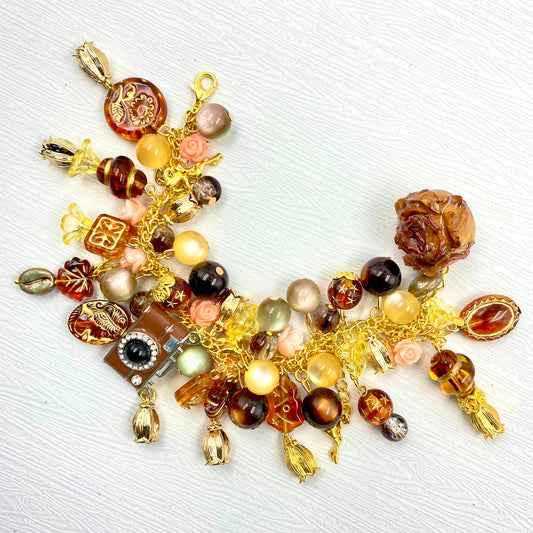 Vintage Brew Beads mix for Bracelet(Miki)-BD