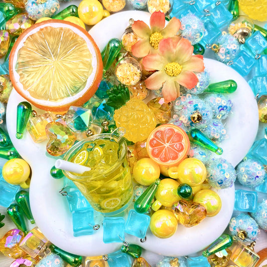 【Buy One Get One Equal Volume For Free】Fruit Vacation Beads Mix for hanging ornament-BD