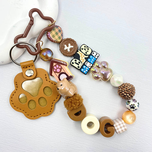 【Buy One Get One Equal Volumn For Free】Puppy Beads Mix For Keychian/Pen(Miki)-BD
