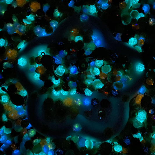 【Buy One Get One Equal Volume For Free】Princess Nail & Beads Mix-glow(miki)- NailC