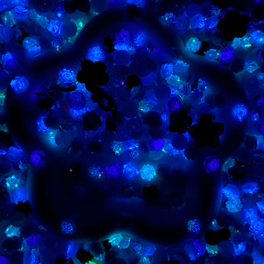 Hawaiian Night Nail & Beads Mix-glow(miki)- NailC