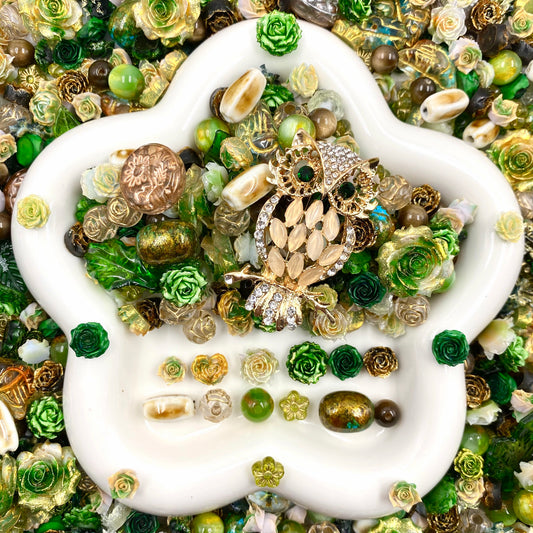 Emerald Woods -Nail & Beads Mix-glow(miki)- NailC