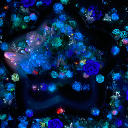 Butterfly in Bloom- Nail Mix glow(miki)- NailC