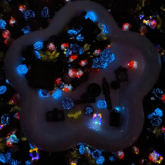 【15%OFF】Writing Nail Charm+Metal Mix-glow(Miki) - NailC