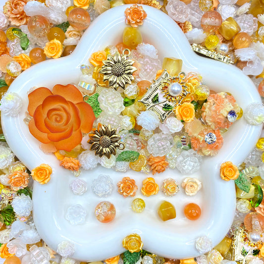 Citrus Sunset - Nail & Beads Mix-glow(miki)- NailC