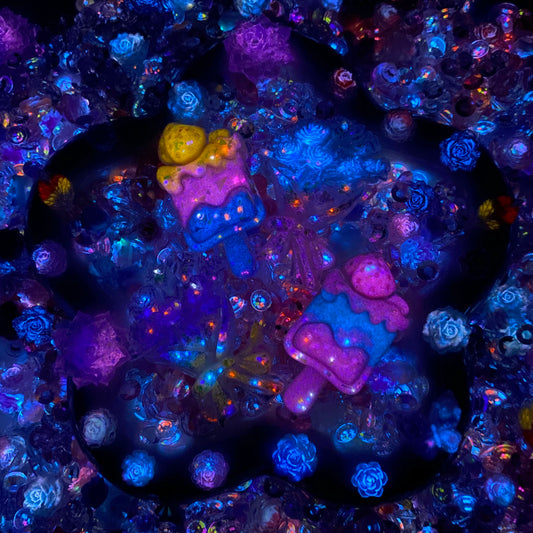 Ice Cream Romance - Nail Charm+ Rose Mix-glow (Miki)- FC1