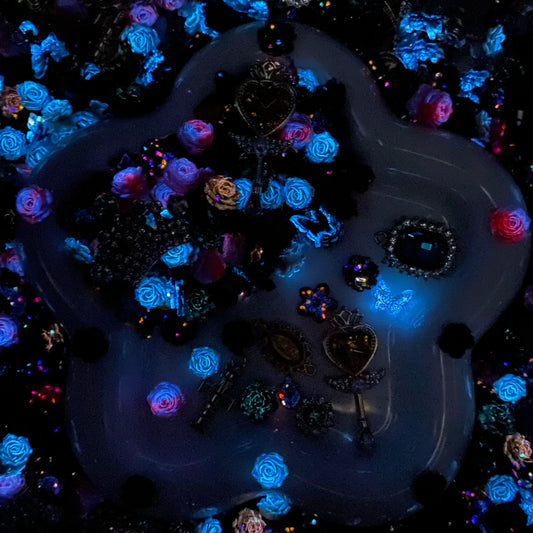 Romance Garden - Nail Charm+Metal Mix-glow(Miki) - NailC