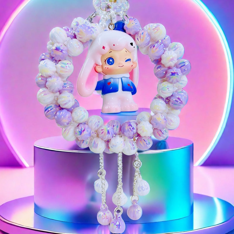 Kosbling Handmade Doll Car Hanger Live Bag