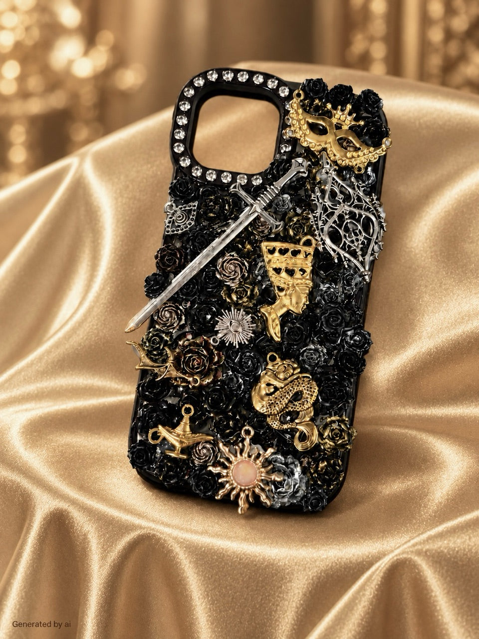 【15%OFF】- DK04C - Nail Charm+Metal Mix-glow(Miki) - Nail-NC 3