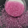 3mm(0.12 in) Pink Diamond Pointyback Transparent Resin Rhinestone (No Luminous) - 4 Colors