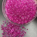 3mm(0.12 in) Red Diamond Pointyback Transparent Resin Rhinestone (No Luminous) - 5 Colors