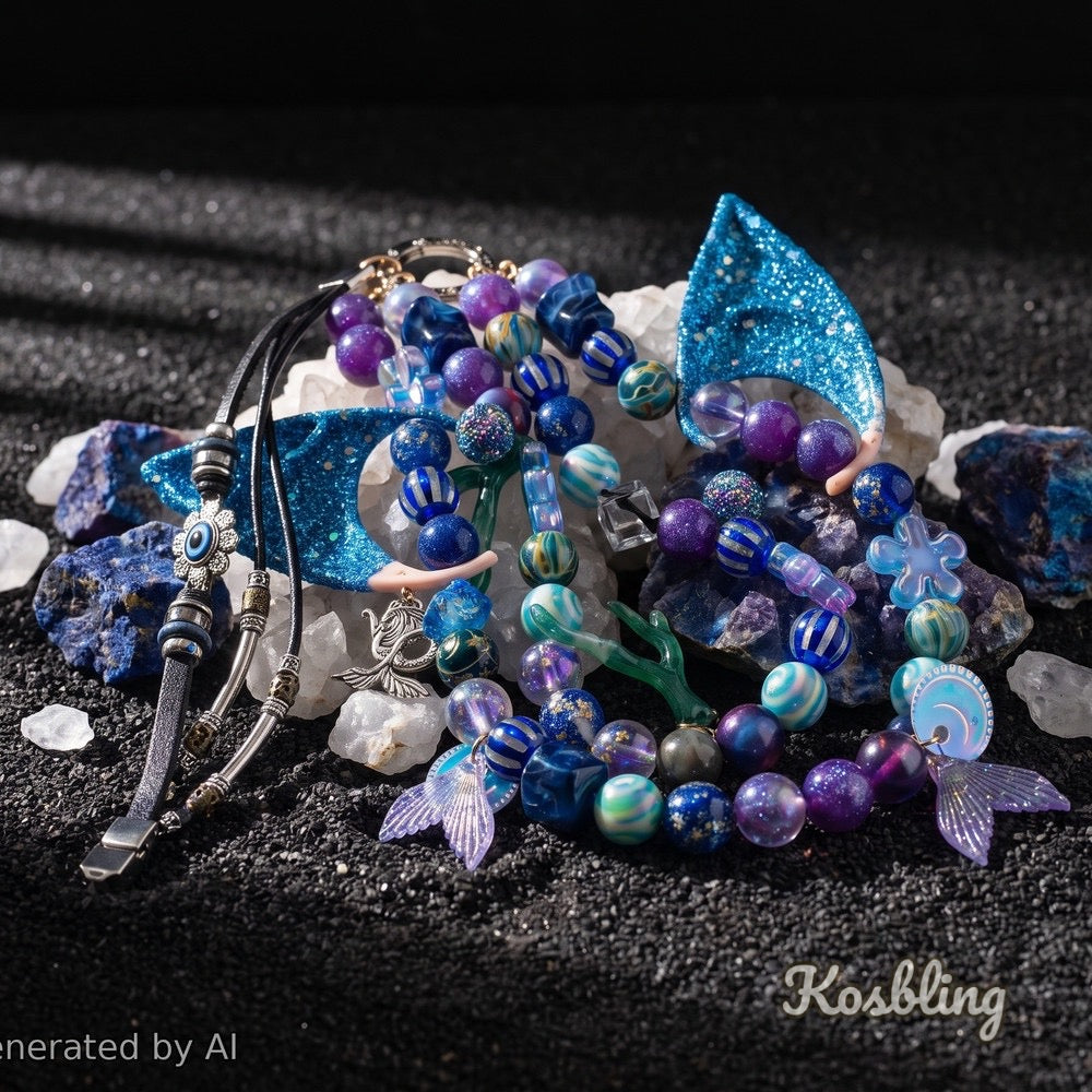 【Buy One Get One Equal Volume For Free】Avatar Beads Mix For Keychains(Miki)-BD